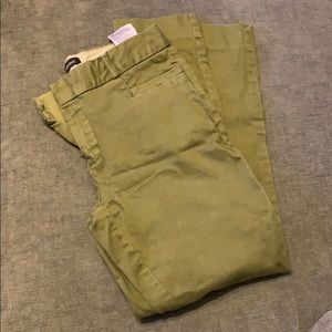 Olive 0P BR Sloan ankle pants